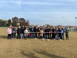 Inaugurato il nuovo campo da calcio di via Corso