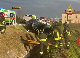 Incidente sulla Romea a Chioggia: scontro tra un'auto e un SUV, tre feriti