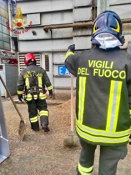 Conselve: incendio in un essiccatoio di soia, nessun ferito