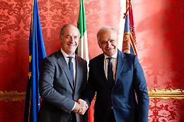 Il Ministro Piantedosi in visita a Venezia: incontro istituzionale con il Presidente Zaia