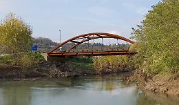 Varo del nuovo ponte di Secula a Longare