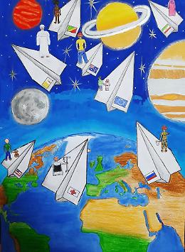Ginevra Moschini vince la selezione locale del concorso "Un Poster per la Pace"