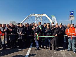 Inaugurato il Ponte Rantin sull’Idrovia Po-Brondolo