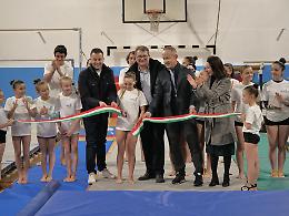 Alla Polisportiva Terraglio di Mestre l'inaugurazione della nuova palestra del settore ginnastica artistica