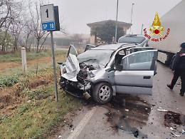 Scontro mortale a Santa Margherita d’Adige: muore un uomo