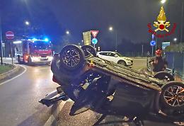 Villorba, scontro tra due auto: una persona ferita
