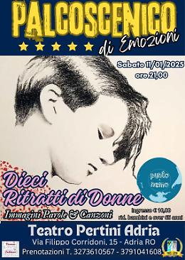 "10 Ritratti di Donne": un viaggio emotivo tra musica e storia al teatro Pertini di Adria