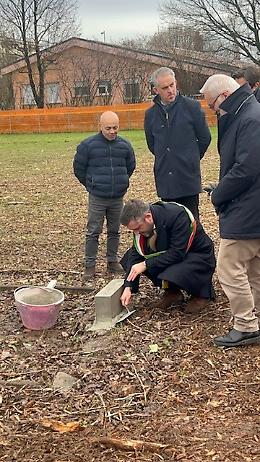 È stata posata la prima pietra del nuovo asilo nido montessoriano a Cadoneghe
