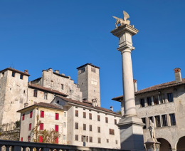 Il Castello di Feltre guida la classifica dei "Luoghi del Cuore" in Veneto