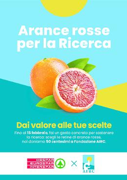 Despar rinnova l’impegno con Fondazione AIRC: tornano le “Arance Rosse per la ricerca” per sostenere la lotta contro il cancro