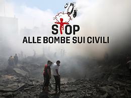 Stop alle bombe sui civili: il municipio di Verona si illumina di blu per la Giornata Nazionale delle Vittime Civili