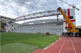 Ripartono i Lavori per la Curva Sud dello Stadio Euganeo di Padova
