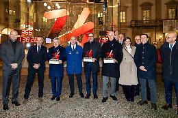 Inaugurato a Milano l’Omega Countdown Clock: il conto alla rovescia per le Olimpiadi Invernali 2026
