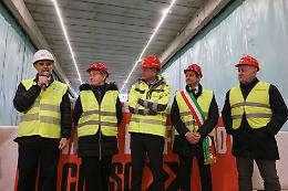 Proseguono i lavori della linea ferroviaria AV/AC Verona-Bivio Vicenza: completato lo scavo della galleria di San Martino Buon Albergo