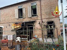 Incendio in una villetta a Vicenza