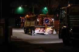 Possibili gelate notturne: dalle ore 22 di domenica 16 febbraio mezzi spargisale in azione