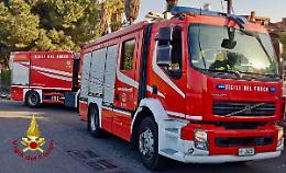 Scontro frontale a Susegana: un autotreno finisce nel fossato 
