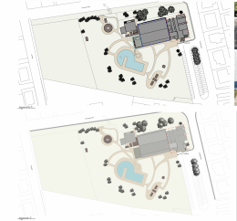 Nuovi spogliatoi della piscina di Este