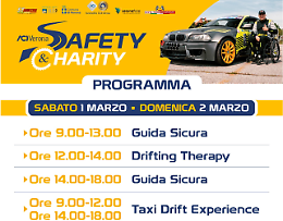 Un weekend di sicurezza e solidarietà: ACI Verona promuove “Safety&Charity”