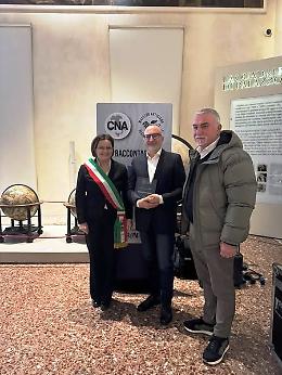 Trebaseleghe. Francesco Gallo premiato come maestro artigiano a Vicenza
