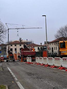 A Camposampiero iniziano i lavori preliminari per la nuova rotatoria di via S. Antonio
