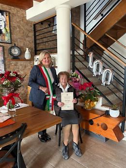 Saonara. Nonna Augusta Zilio festeggia 100 anni