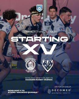 Serie A Elite di Rugby: i Biancoblu del Mogliano ospitano il Vicenza nel derby di oggi