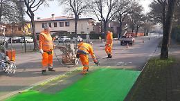 Bike lane: percorsi ciclabili più visibili e più sicuri a Montegrotto Terme
