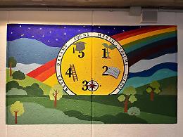 Dolo (VE). Un viaggio nel tempo: gli studenti del Maria Lazzari realizzano un murale che racconta il loro percorso scolastico