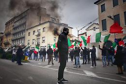 Un sabato a tinte rosso-nere nel centro di Padova