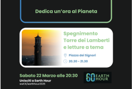 A Verona arriva l’Ora della Terra: sabato si spengono le luci della Torre dei Lamberti