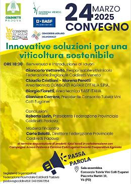 Innovative soluzioni per una viticoltura sostenibile: Coldiretti Padova incontra gli imprenditori a Vo’