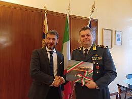 Il presidente Nardin accoglie il nuovo comandante della Guardia di Finanza di Vicenza
