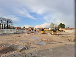 Camposampiero. Il nuovo parcheggio in zona San Marco sta prendendo forma