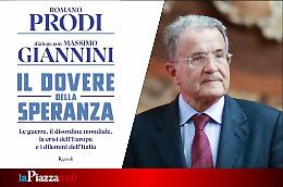 Romano Prodi e Massimo Giannini all’Ateneo Veneto per presentare "Il dovere della speranza"
