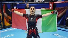 Irene Palazzin vince la medaglia d'argento ai campionati europei di MMA