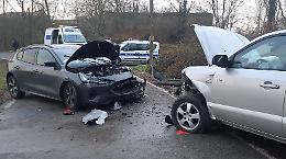 Belluno, scontro tra due auto: un ferito trasportato in ospedale
