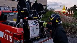 Camisano, prende fuoco un materasso in una casa abbandonata: soccorsi tempestivi 