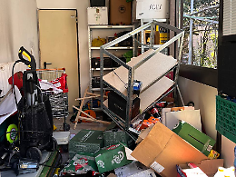 Furto con scasso al Portello: colpito il circolo Auser BlowUp, cuore pulsante del quartiere