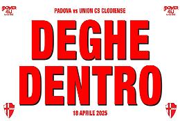L'Euganeo si prepara: lo slogan "Deghe dentro" aprirà l'ultima gara casalinga