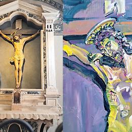 “Tutto è compiuto”: in mostra il Crocifisso di Sejo Zuzon a Verona