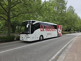 Il Vicenza è appena arrivato a Trento
