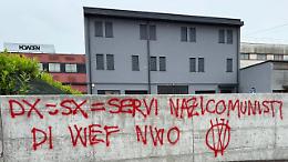 Atto vandalico alla sede di Fratelli d'Italia a Vicenza: la risposta del partito agli attacchi no vax