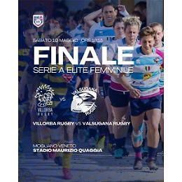 Finale Scudetto Serie A Élite Femminile: Villorba e Valsugana, la sfida eterna si rinnova a Mogliano