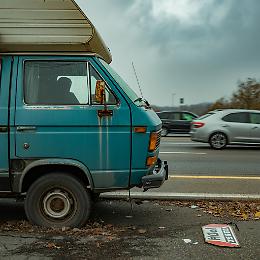 Dimentica la moglie sulla Romea: disavventura da film per una coppia di camperisti
