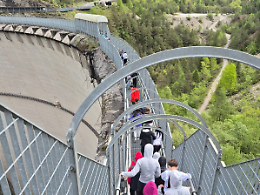 Le terze medie di Mel e Lentiai in visita ai luoghi del Vajont