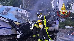 Torri di Quartesolo: incendio devasta una roulotte in un campo rom