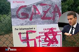 Scritte antisemite al lager di Montorio, la denuncia di Casali