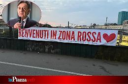 Arcella, striscione di protesta in zona rossa: arriva la condanna di Giordani
