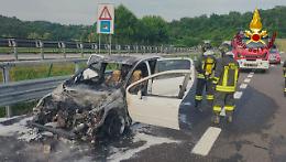 1 giugno: due interventi dei Vigili del Fuoco sulla A4 in meno di un'ora nel Vicentino